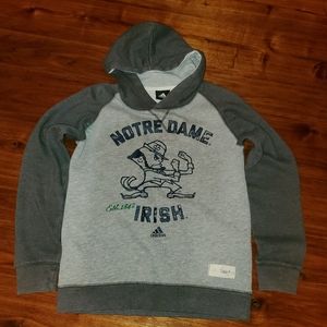 Adidas Notre Dame Youth Hoodie